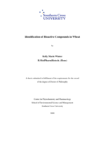 Identification of bioactive compounds in wheat