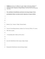 The contribution of denitrification and burial to the nitrogen budgets of three geomorphically distinct Australian estuaries: Importance of seagrass habitats