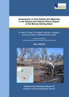Assessment of acid sulfate soil materials in the Edward and Wakool Rivers region of the Murray-Darling Basin