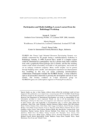 Participation and model-building: lessons learned from the Bukittinggi workshop