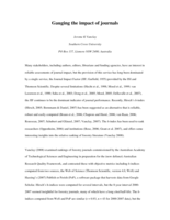 Gauging the impact of journals
