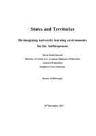 States and territories : re-imagining university learning environments for the Anthropocene
