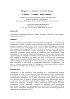 Mangroves as indicators of coastal change