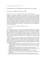 Sustainable harvesting of tropical rainforests: Reply to Keto, Scott and Olsen