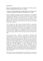 The Great Barrier Reef – History, science, heritage, and the Great Barrier Reef – Finding the right balance: Book reviews