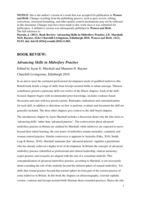 Review of 'Advancing skills in midwifery practice' by JE Marshall & MD Raynor (eds), Churchill Livingstone, Edinburgh, 2010