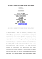 Advances in market entry mode theory development