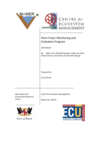 Point Fraser monitoring and evaluation program 2010 report