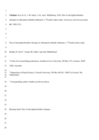 Fate of microphytobenthos nitrogen in subtropical subtidal sediments: a 15N pulse-chase study