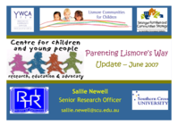 Overview of the 'Parenting Lismore's Way' activities & resources