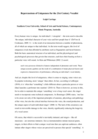 Repercussions of uniqueness for the 21st century vocalist