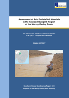 Assessment of acid sulfate soil materials in the Talwood-Mungindi region of the Murray-Darling Basin