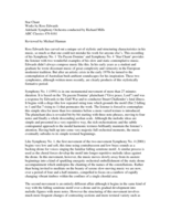 Star chant (Ross Edwards’ Symphonies 1 and 4-Adelaide Symphony Orchestra)