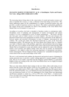 Managing marine environments by RA Kenchington: Book review