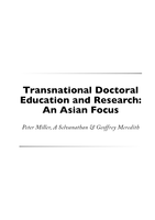 Transnational doctoral education: an Asian focus