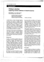 Chilean stories: exploring herbal medicine in South America