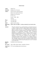 Pagans online and offline: locating community in post-modern times