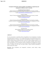 Conceptual and thematic analysis of policies and guidelines on engineering asset management of different states in Australia
