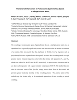 The generic enhancement of photochromic dye switching speeds in a rigid polymer matrix