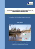 Assessment of acid sulfate soil materials (phase 2): Edward-Wakool channel system