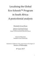 Localising the global eco-schools program in South Africa : a postcolonial analysis