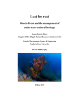 Lust for rust : wreck divers and the management of underwater cultural heritage