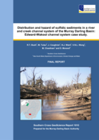 Distribution and hazard of sulfidic sediments in a river and creek channel system of the Murray-Darling Basin: Edward-Wakool channel system case study