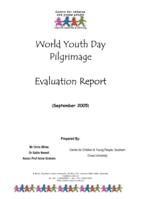 World Youth Day Pilgrimage: evaluation report
