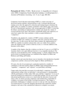 Competency based education training: a world perspective