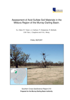 Assessment of acid sulfate soil materials in the Mildura region of the Murray-Darling Basin
