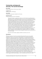 Community, exchange and diversity: The Carrick Exchange