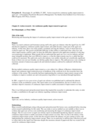 Action research for continuous quality improvement in aged care