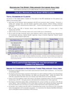 Rekindling the Spirit: preliminary database analyses