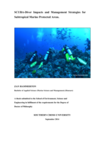 SCUBA-diver impacts and management strategies for subtropical marine protected areas