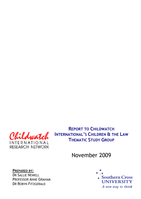 Results of an international survey regarding children's participation in decision-making following parental separation