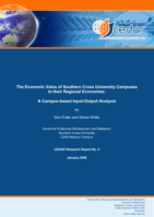 The economic value of Southern Cross University campuses to their regional economies: a campus-based input-output analysis