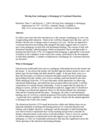 Moving from andragogy to heutagogy: implications for VET