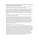Space, place and relationships: understanding belonging and connection for young people with cognitive disability in regional communities