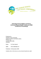 The living library: some theoretical approaches to a strategy for activating human rights and peace