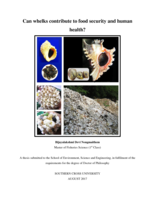 Can whelks contribute to food security and human health?