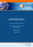 Market segmentation approaches: do they benefit destination marketers?