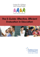 The e-guide: effective, efficient evaluation in education