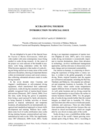 Scuba diving tourism: introduction to special issue