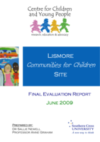 Lismore Communities for Children Site: final evaluation report