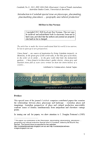 Introduction to Coolabah special issue on placescape, placemaking, placemarking, placedness … geography and cultural production