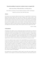 Theoretical modeling of resonant laser excitation of atoms in a magnetic field