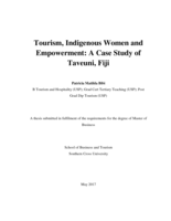 Tourism, Indigenous women and empowerment: A case study of Taveuni, Fiji