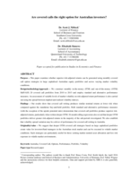 Are covered calls the right option for Australian investors?