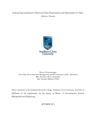 <em>Endospermum medullosum</em> (whitewood) value chain analysis and opportunities for value-adding in Vanuatu