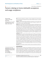 Factors relating to home telehealth acceptance and usage compliance